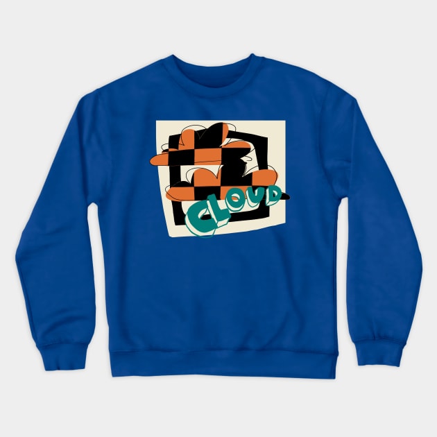 Cloud Crewneck Sweatshirt by sheltonartco